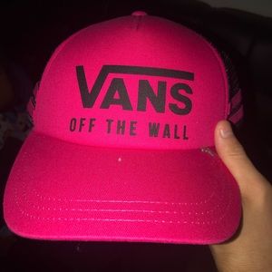 Vans Red Snapback Brand New with Tags